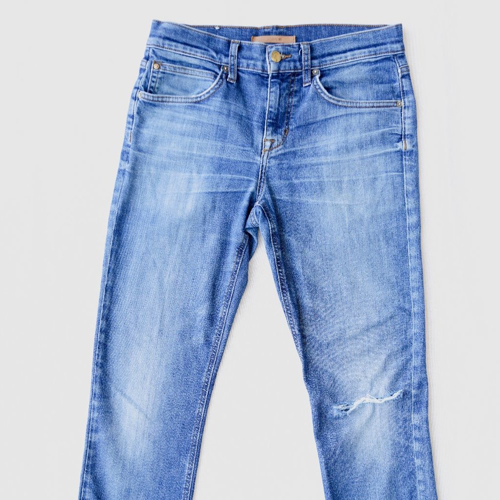Joe's Jeans Slim fit w29 Ripped Knee Distressed Blue